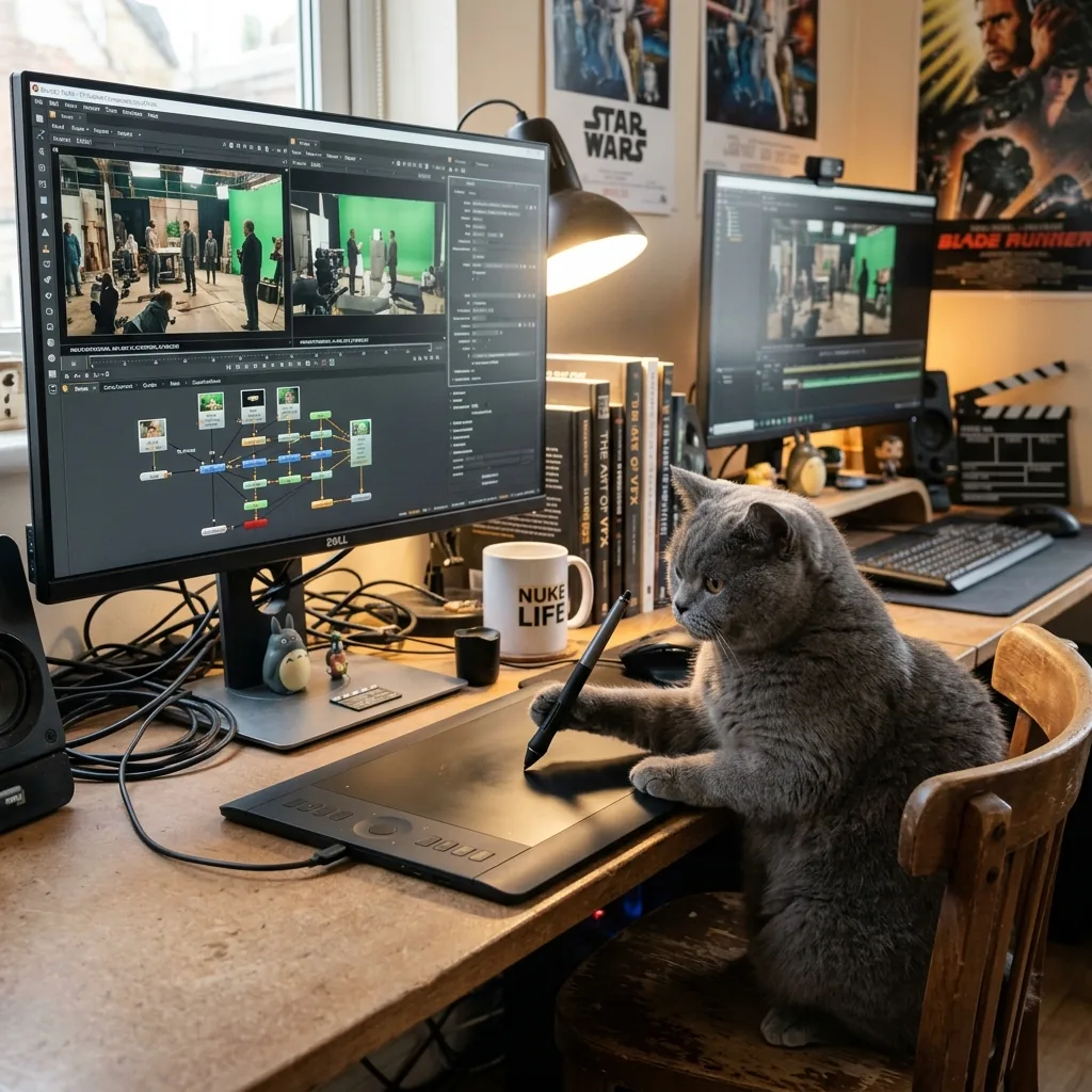 Training Your Digital Kitten: How Nuke’s CopyCat Can Save Your Compositing Workflow